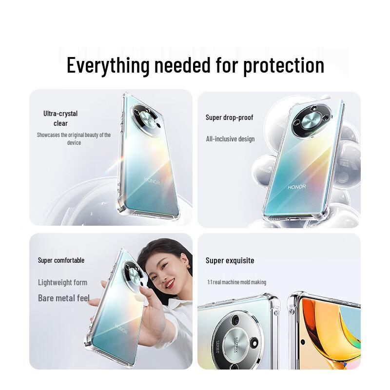 Ugreen Ultra-Thin Airbag Anti-Drop Transparent Phone Case
