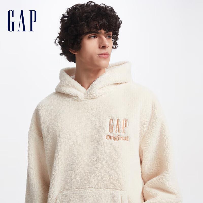 

Толстовка с капюшоном из флиса с вышитым логотипом Gap унисекс 2XL