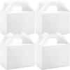 10pcs Versatile Party Favor Boxes Handheld Cake Packing Box Weddings Birthdays Graduations Durable Paper Gift Boxes with Handles