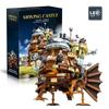 Anime Das wandelnde Schloss Bausteine Set, Howls Schloss Bau DIY Modell Sammlerstücke Spielzeug Geburtstagsgeschenk für Fans Kinder (1513 Stück)
