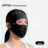 Women's Summer Anti-UV Cycling Mask & Goggles, Ice Silk Breathable Full Face Cover with Integrated Hood.