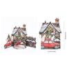 3D Cartoon Christmas Greeting Cards Multicolor 3D Christmas Card  Christmas Season