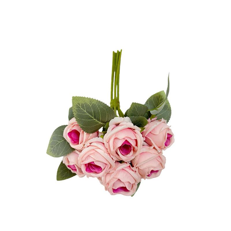 Rose Flower Bouquet For Wedding Photography Home Decor With Silk Material For Celebrations