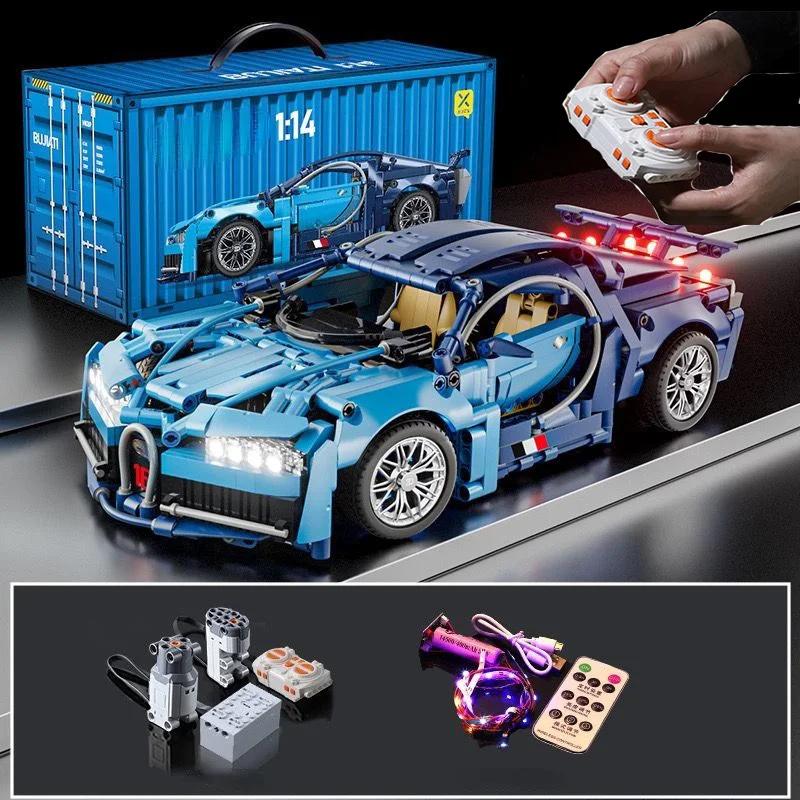 Technical Building Blocks 1400PCS Model Racing Sport Car City Mechanical Speed Vehicle Supercar Brick Puzzle Toys Kid Adult Gift