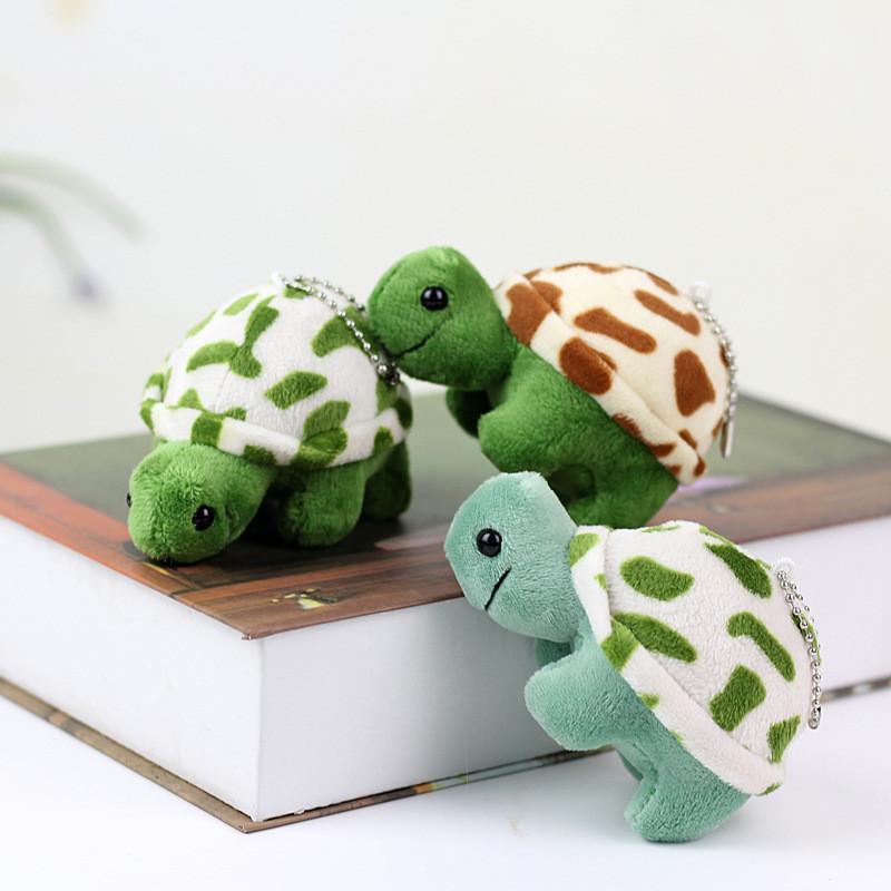 Adorable Plush Turtle Keychain Soft Stuffed Animal Bag Charm Cute Gift