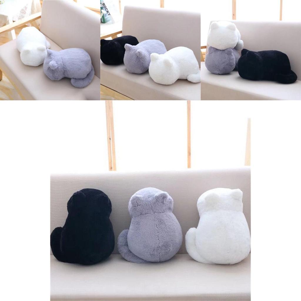 Luxurious Kawaii Cartoon Cat Plush Cushion Pillow Soft And Adorable Animal Toy Gift