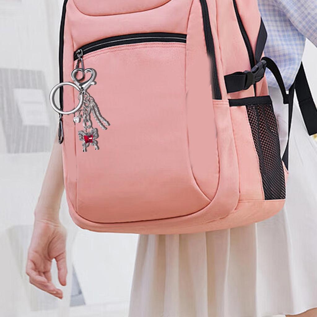Fashion Butterfly Keychain Charm Multifuntional Bag Charm Key Accessory Alloy Texture Suitable for Key and Fashion Bags