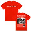 Miley Cyrus Flowers Lyric 90s Poster Graphic T Shirts Men Women Fashion Vintage High Quality Tshirts Casual 100 Cotton T Shirt