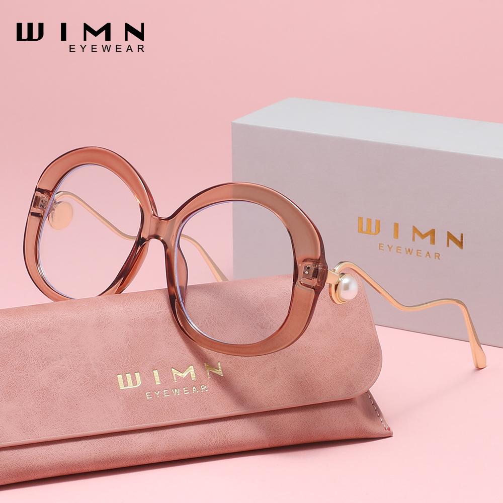WIMN Classic Round Frame Polarized Sunglasses with Full UV Protection and Contemporary Styling