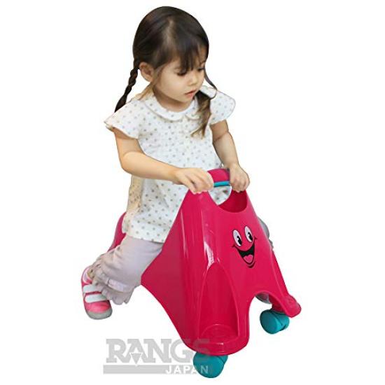 RANGS Scramble Puppy Yellow 360 degree rotating casters Age Load capacity 20kg 1+