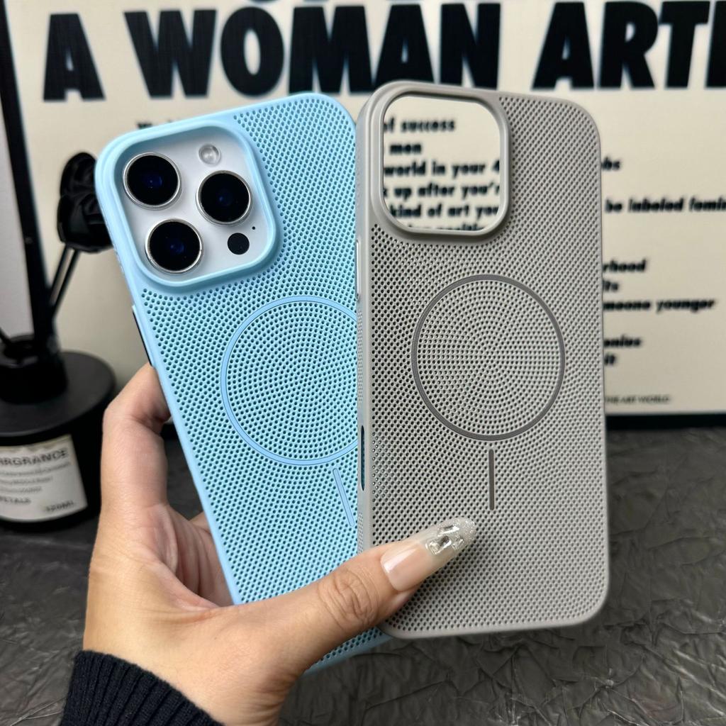 Kabellose magnetische Absorption für Apple 16promax Handyhülle für IPhone 15 Rundumschutz Atmungsaktive Wärmeableitung 14 Schutzhülle