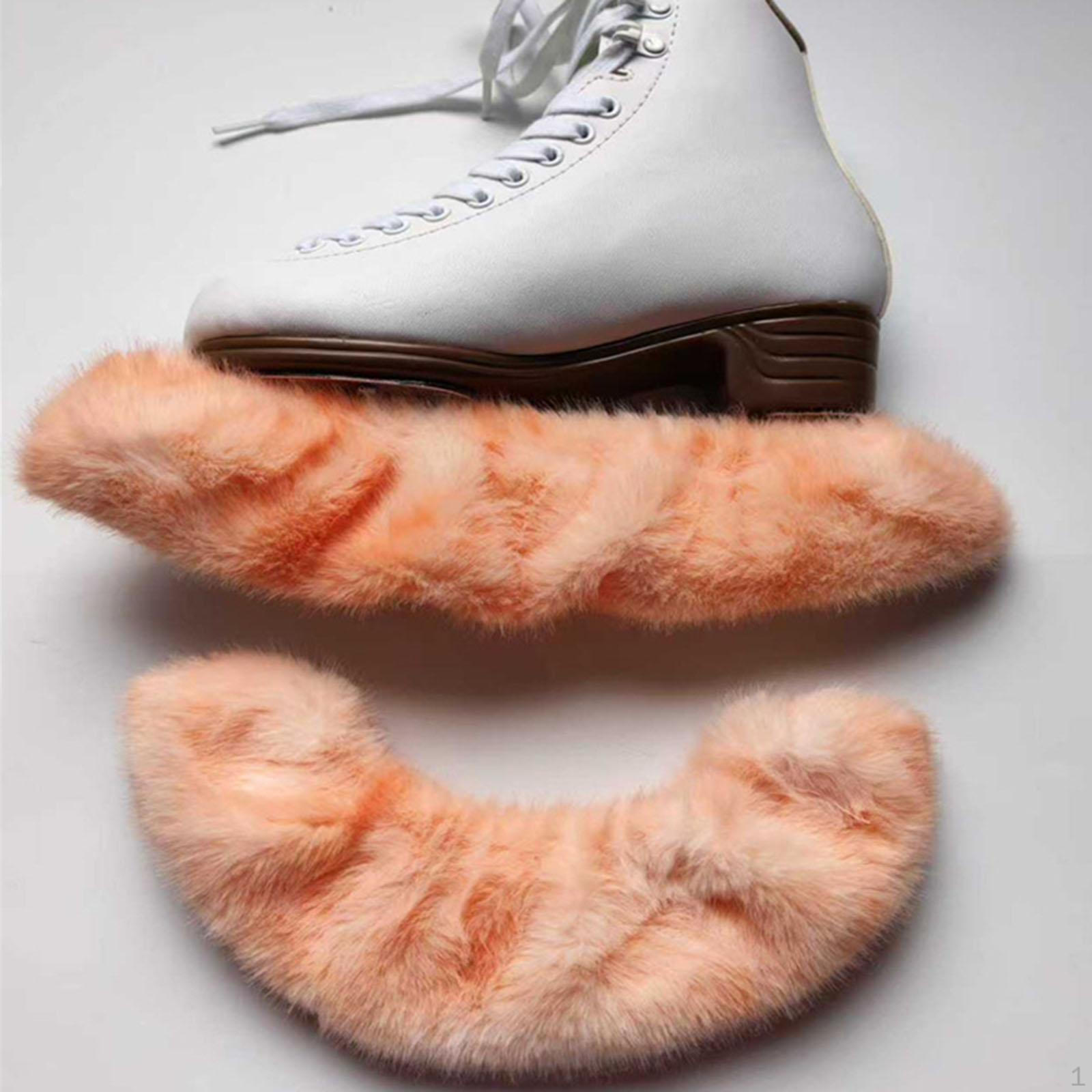 

2 Pieces Ice Skate Blade Covers Protector Decoration Accessories Sports Skating