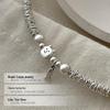 Cui Yan S925 Sterling Silver Korean Style Cat & Fish Wrap Bracelet for Women - Simple, Niche Design, 2025 New Collection.