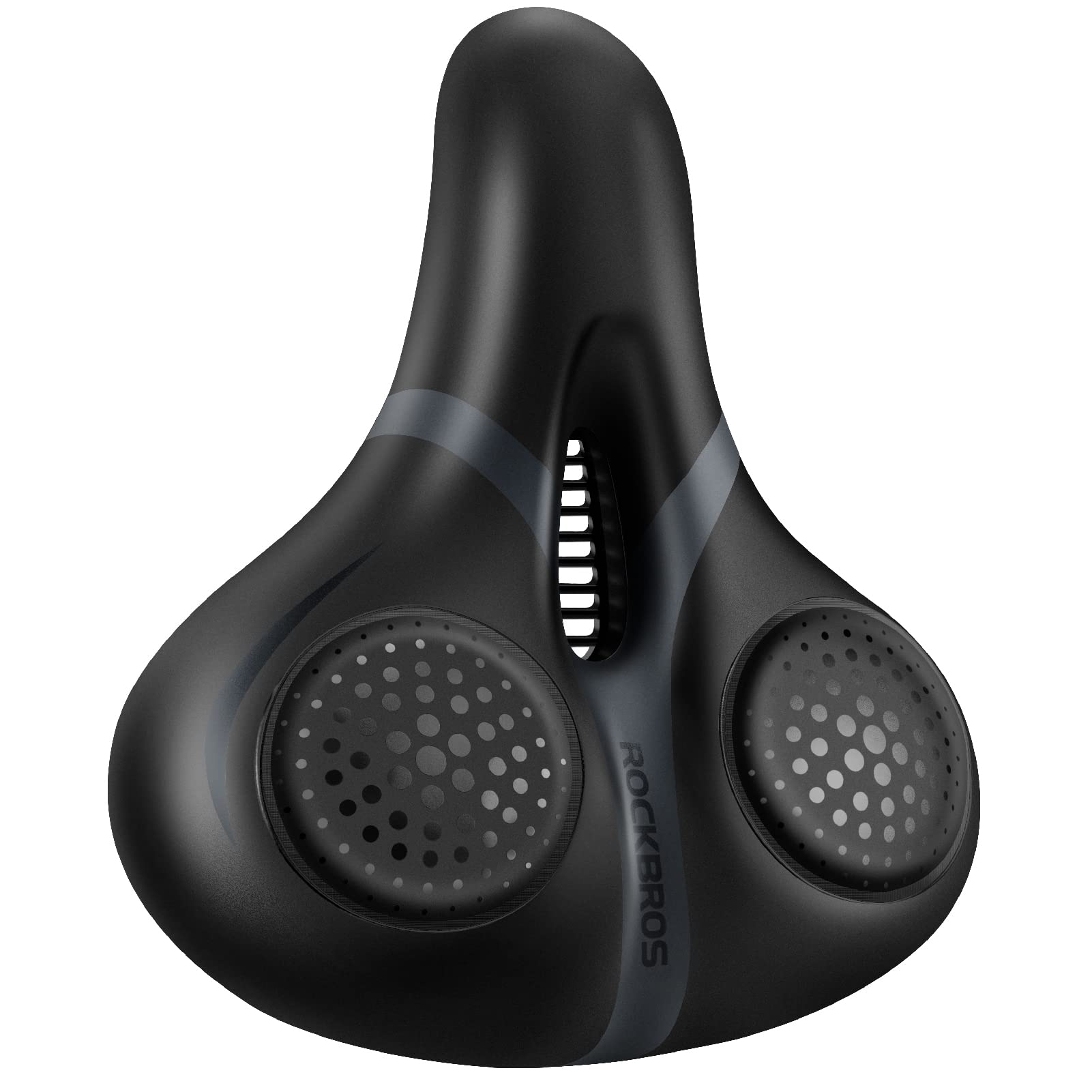 

ROCKBROS Велосипедное седло Память Амортизация Короткое для Кросс Горный Динамическое Велосипедное Сиденье, Безболезненное, Толстое, Пена, Амортизация, Перфорированное, Вентилируемое, Носик,