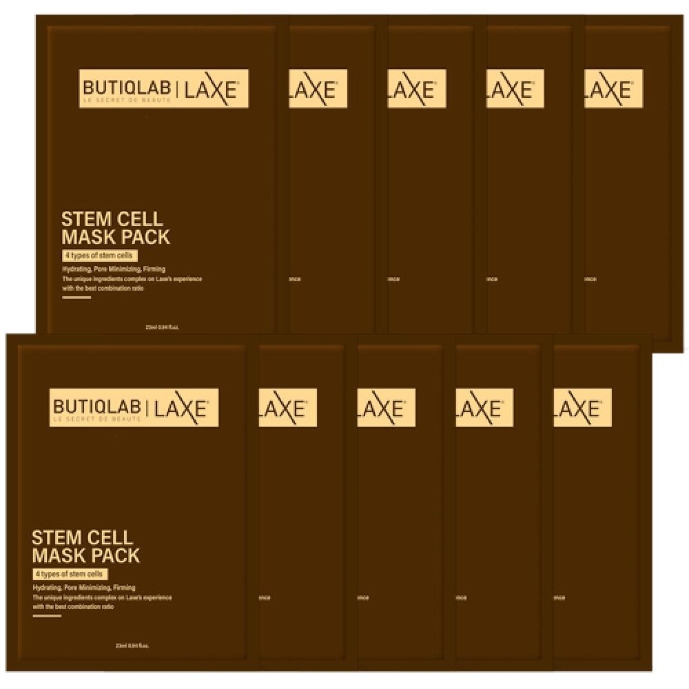 Butiqlab Plant Stem Cell Calming Effect Mask Pack 10 Sheets NONE