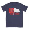 Novelty U2 Rock Band TShirt for Men O Neck Pure Cotton T Shirts  Short Sleeve Tees Summer Tops