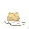 Genuine Leather Women's Bag In Summer New One Shoulder Crossbody Cloud Bag Casual Simple and Versatile National Style Cowhide Chain Bag