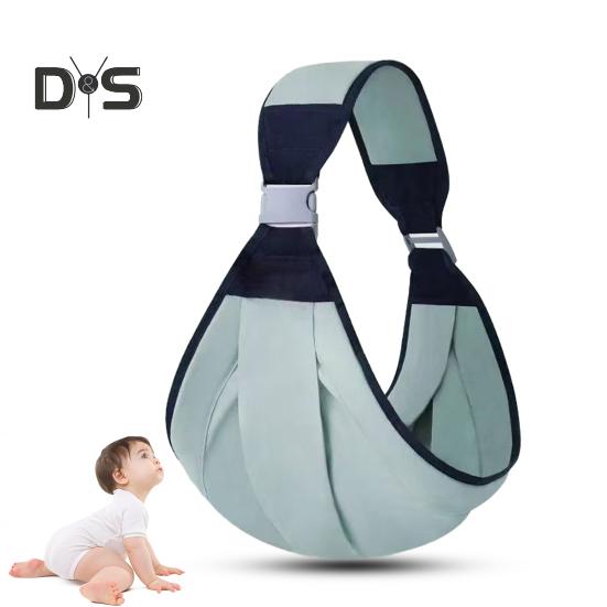Baby Carrier Sling 20kg Weight Limit Adjustable Sling for Front Hip Carry Breathable Single Strap for 0-4 Years Ergonomic Support Adjustable
