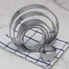 6Pcs/Set DIY Cake Ring Mold Stainless Steel Cookie Mousse Cuttur Durable Wedding Cake Tools