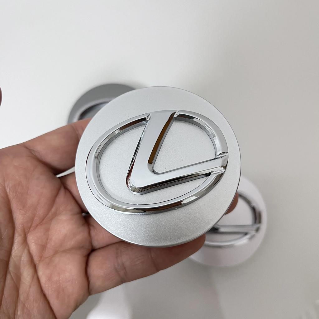 4 Stück 62mm Radnabenabdeckungen für Lexus Logo Abdeckung Radkappen für NX200T ES200 ES350 IS300 RX240 GS450h LS500h Autozubehör