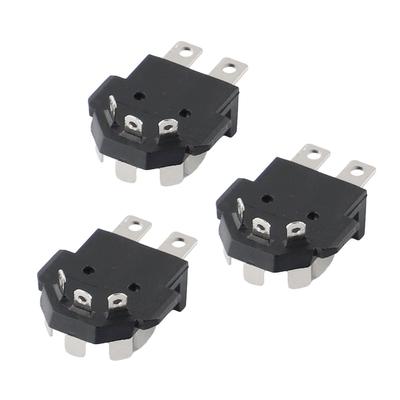 Power Tools Battery Connector 12V 3Pcs Black Electrical Tools For Lithium Battery Replacement Brand New