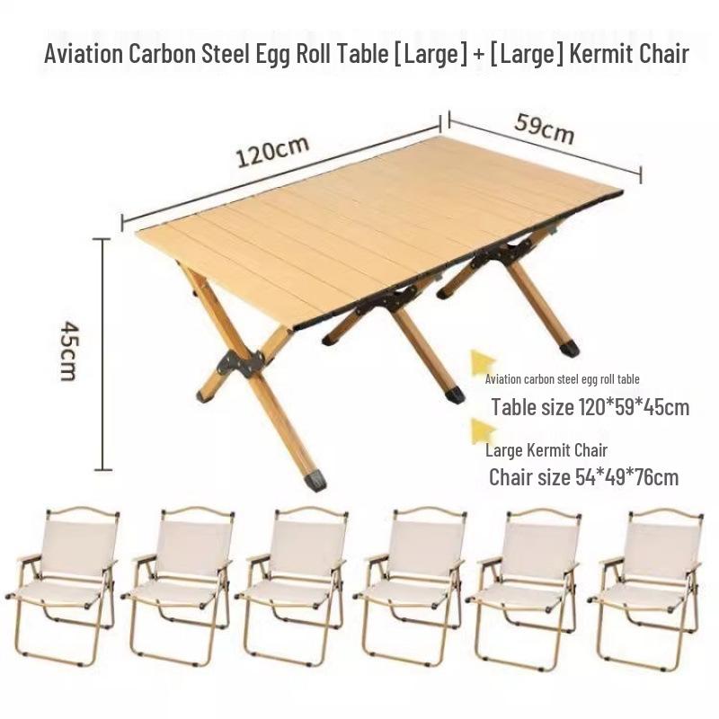 Conjunto Portátil Ultraleve de Mesa Dobrável e Cadeiras de Alumínio para Acampamento ao Ar Livre e Piqueniques
