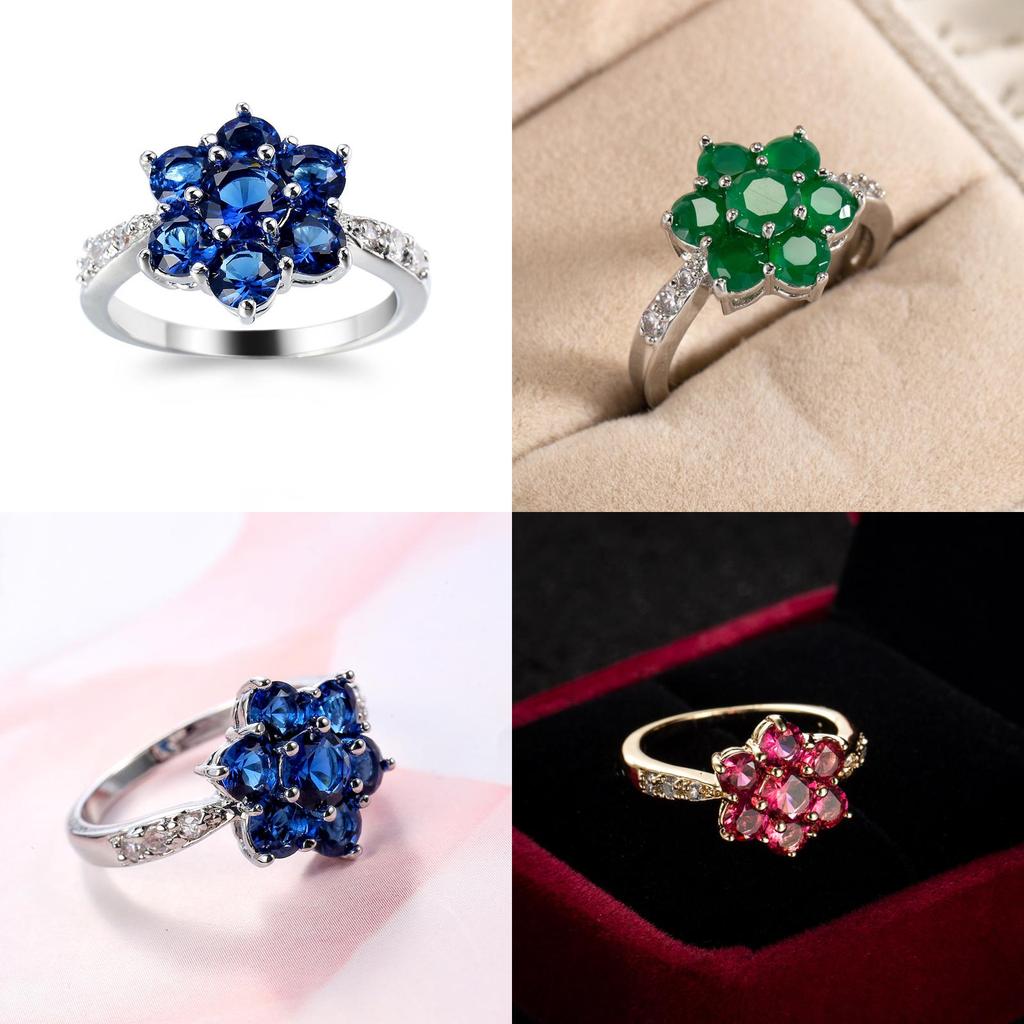 Bijoux de main d'été d'inspiration ethnique avec des pierres de zircon vibrantes pour les femmes