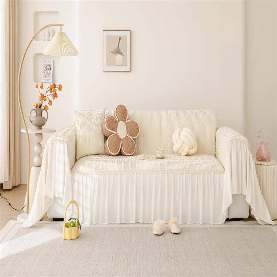 Water-repellent Universal All-inclusive Non-slip One-piece Leather Sofa Cover Cover Cloth Towel Velvet Four Seasons Universal