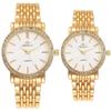 High-End Fashion Steel Band Diamond Inlaid Unisex Couple Quartz Watches