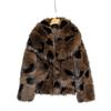 Womens Faux Fur Coat Blogger Favorite Versatile Vintage Style Fall 2025 Regular Sleeves Collared No Hood With Trim