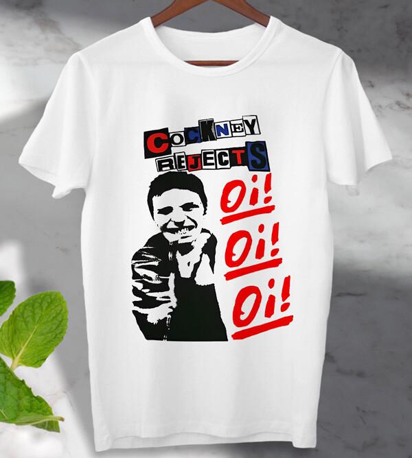 

Cockney Rejects Oi Oi Oi Рок Футболка Унисекс Мужская Женская Топ S