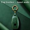 For Mercedes Benz A B R G Class GLK GLA E200 E200L W176 3 Buttons Remote Key Top Layer Leather Car Key Cover Case