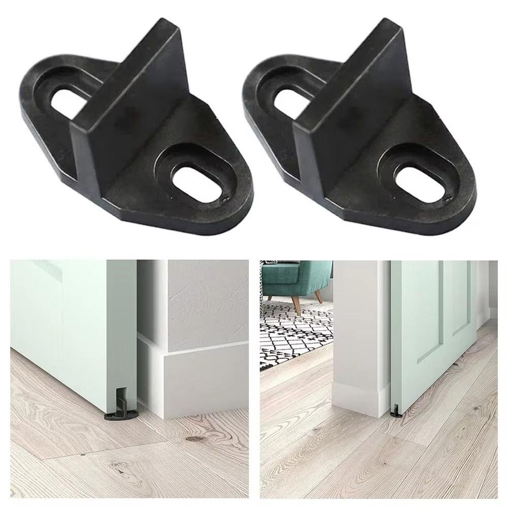Compact Barn Door Floor Guide Nylon Barn Door Hardware Floor Guides  Furniture Hardware Fixing