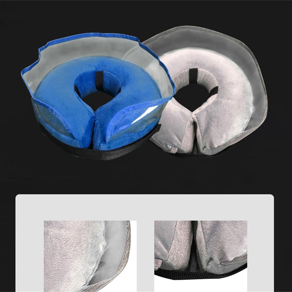 Inflatable Protective Pet Recovery Collar Prevent Biting & Scratching Tool Soft Inflatable Collar for Puppy Kitten