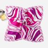 1Pc Polyester Flight Attendants Square Elegant Bandana Fashionable Women's Scarfs Hijab 50x50CM