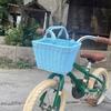 Durability Handwoven Child Bike Basket Convenient Storage Bike Front Basket Family Outing Bike Accessory