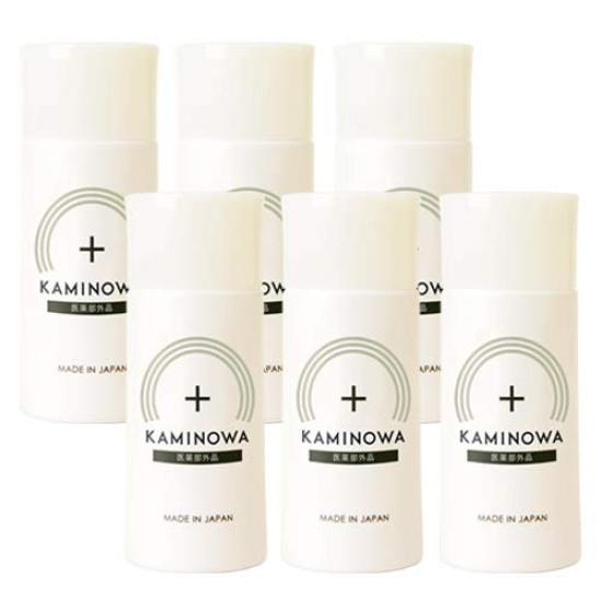 

medicated hair growth agent KAMINOWA of 6 genuine manufacturer Quasi-drug [Set products]