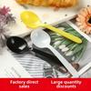 ZISIZ Disposable Thickened Plastic Spoon