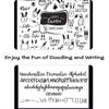 Shuttle Art Oil-Based Marker Pens, Set of 50, Black, Fine Tip, Quick-Drying, Water-Resistant