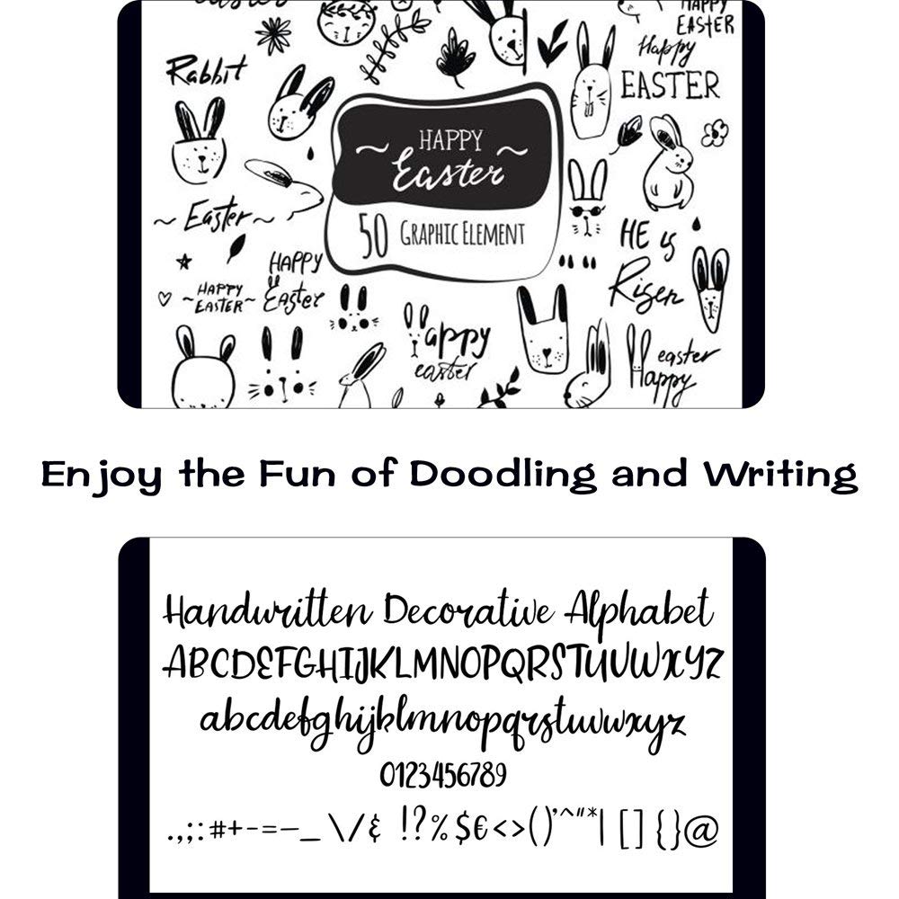 Shuttle Art Oil-Based Marker Pens, Set of 50, Black, Fine Tip, Quick-Drying, Water-Resistant