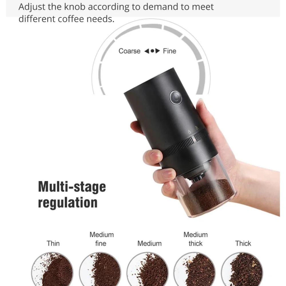 Coffee Grinder Professional Ceramic Grinding Core Coffee Beans Mill Grinder New Upgrade Portable Electric