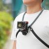 FLYMILE For DJI Osmo Action 5 Pro/Pocket 3/Insta360 GO 3S/GoPro Hero 13 POV Shooting Neck Mount Holder Bracket