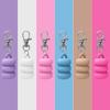 Lip Balm Cover Key Fob Elegant Keychain Charm for Purse Wallet Decoration Bag Hanging Pendant Holder Accessory
