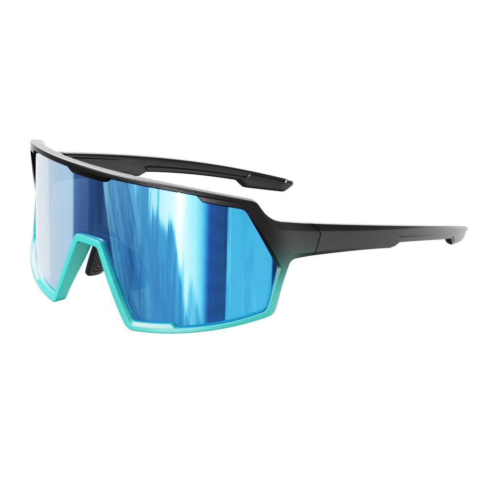 2026 New TR90 Outdoor Windproof Sand Mountain Bike Riding Glasses Fashionable One-piece Sports Sunglasses