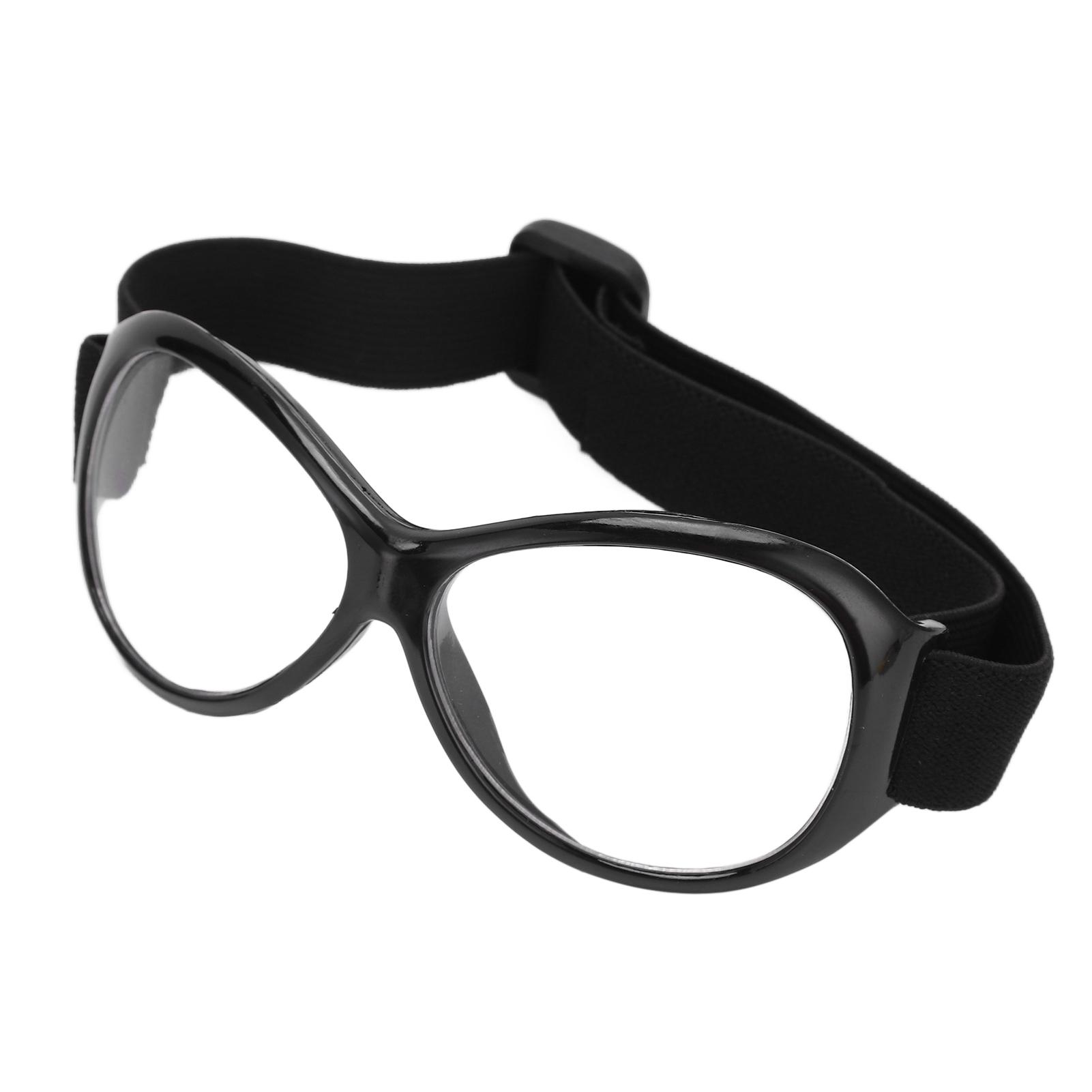 

Уличные профессиональные баскетбольные очки Регулируемая головная повязка Прочные спортивные защитные очкиЧерные