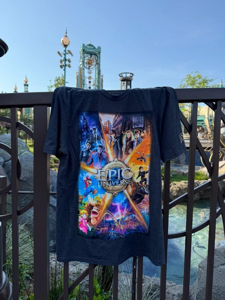 Universal Epic Universe Grand Opening Day Adult T-Shirt May 22 2025 Unisex T-Shirt L