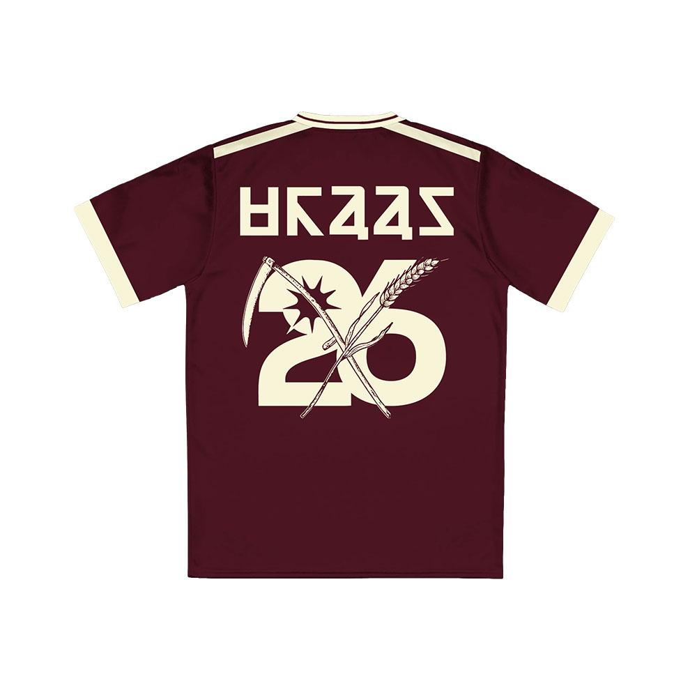 The Black Parade Tour 2026 Merch My Chemical Romance Football Tees Draag National Team Print Tshirts Short Sleeve O-neckTop