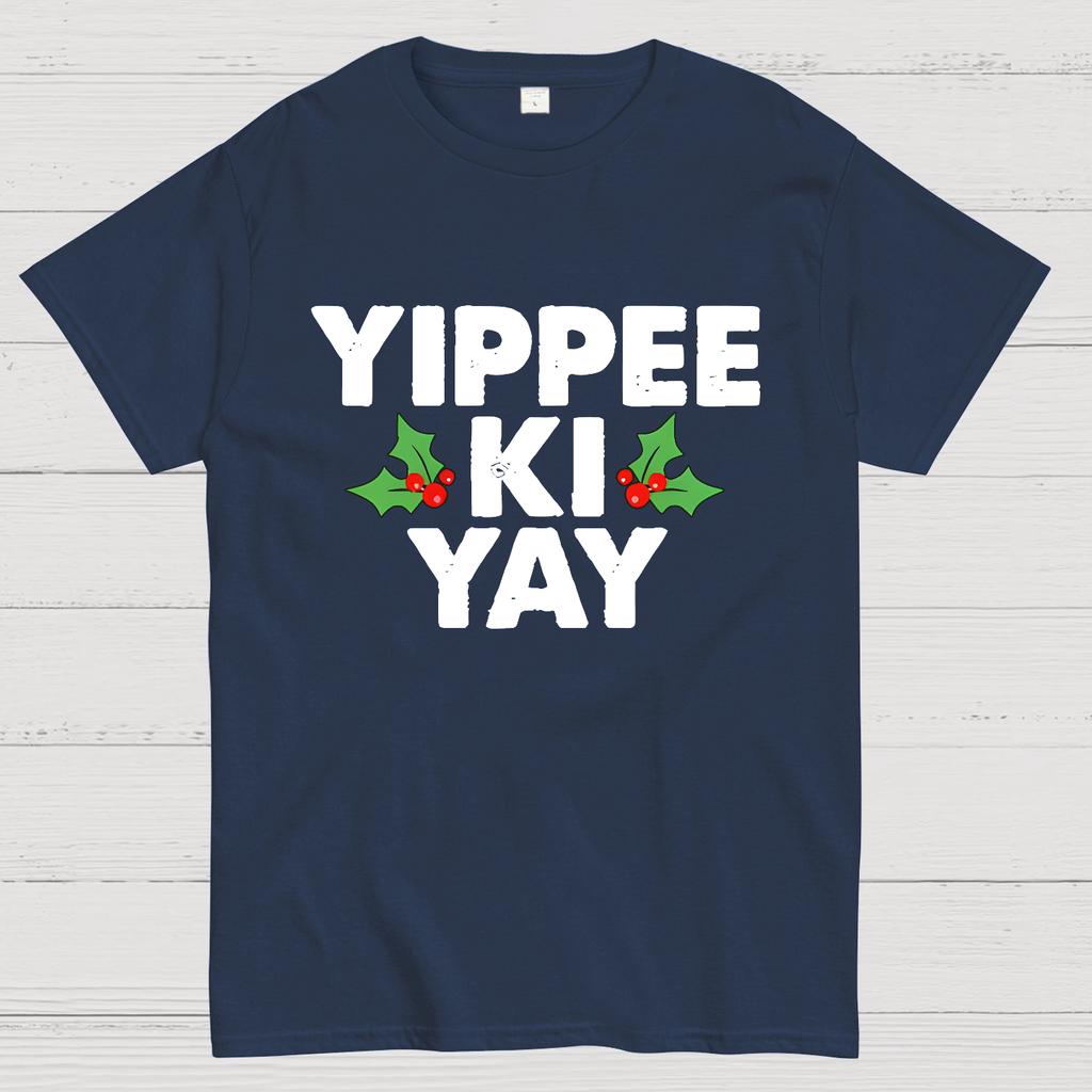Yippee Ki Yay Christmas Cotton Summer Casual Cool Loose T-Shirt