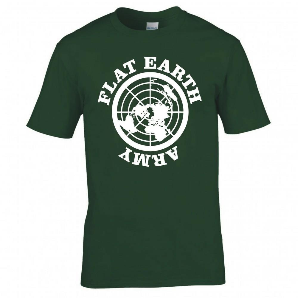 Funny Flat Earth Army Tshirt