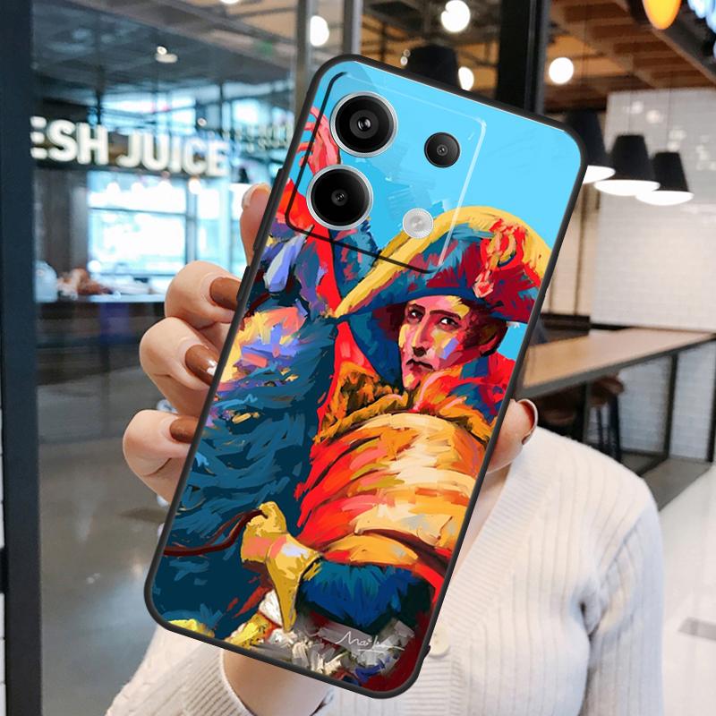 Napoleon Bonaparte Case For Xiaomi Redmi 13C 12C 9C 10C Redmi Note 13 Pro 9 10 11 12 Pro 9S 10S 11S 12S Cover
